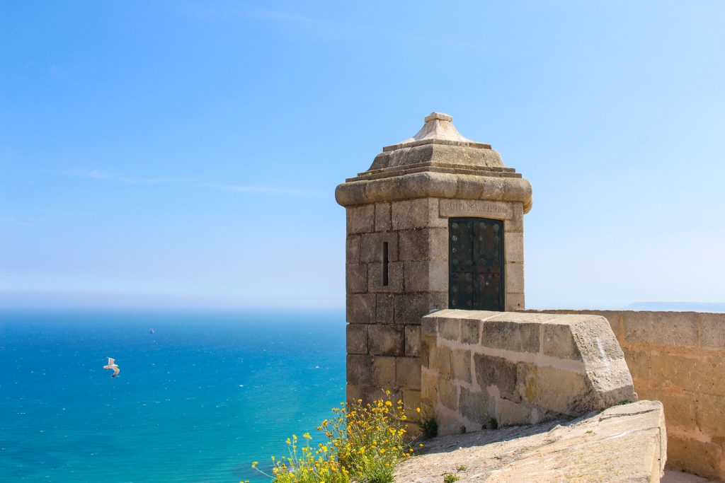 Views from Santa Barbara Castle Alicante costa blanca