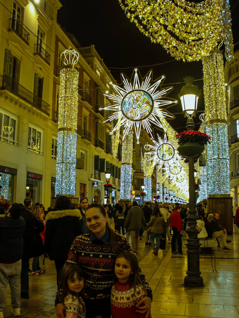 Malaga Christmas with kids