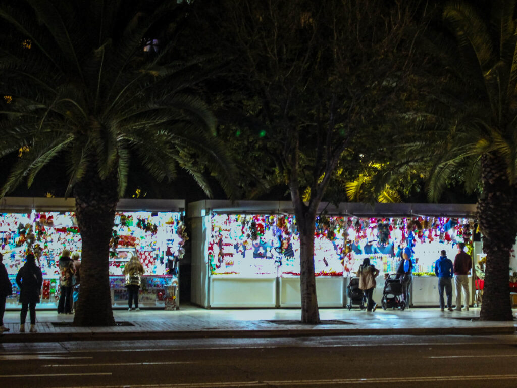 Christmas markets in Malaga