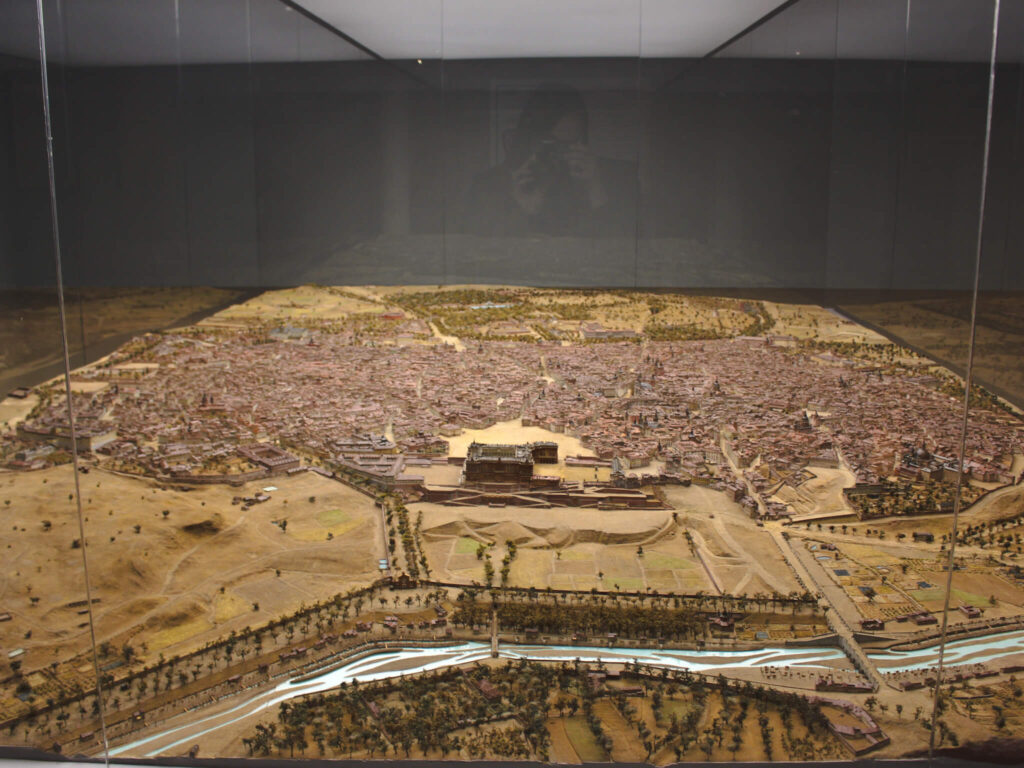Maps of old madrid history museum