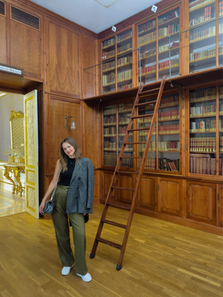 Library at Palacio del Marques de Campo