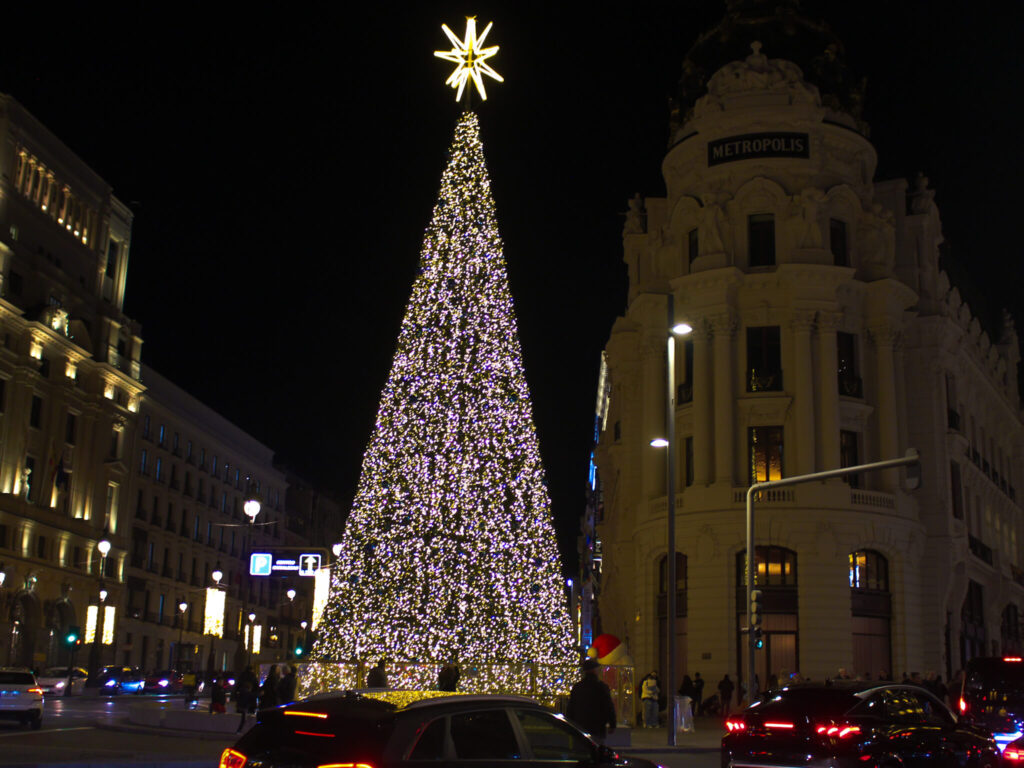 Center madrid christmas decorations