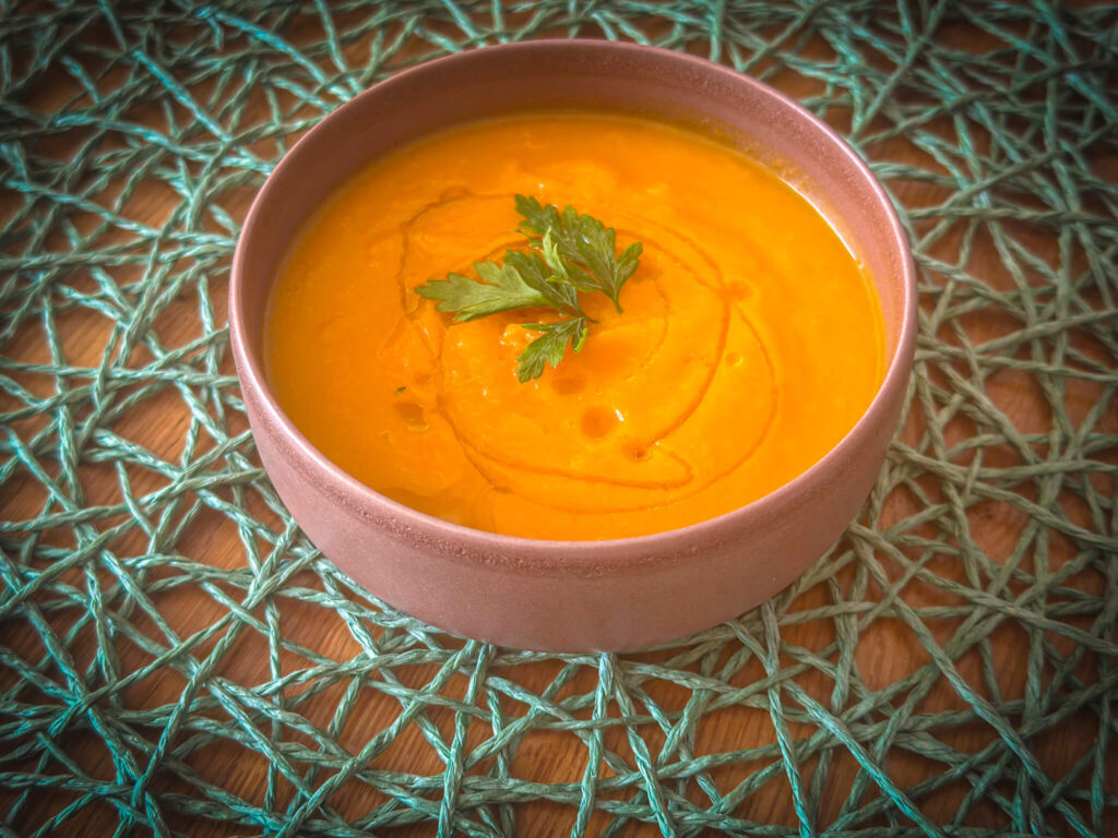 Crema de calabaza spanish soup