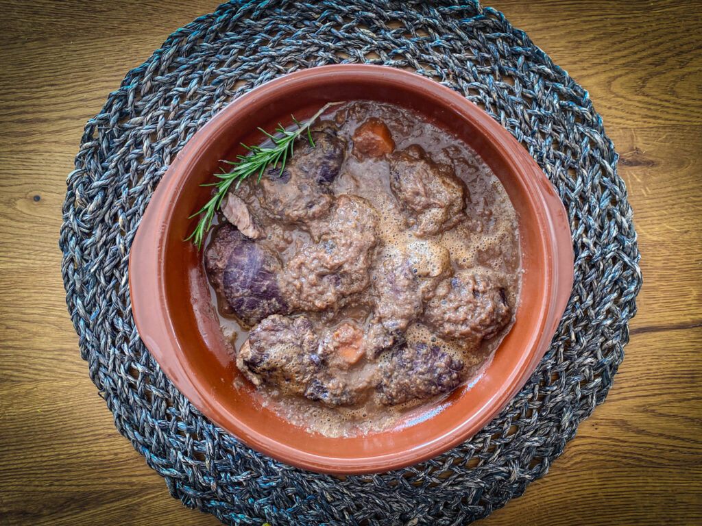 Pork Cheeks in Red Wine Recipe