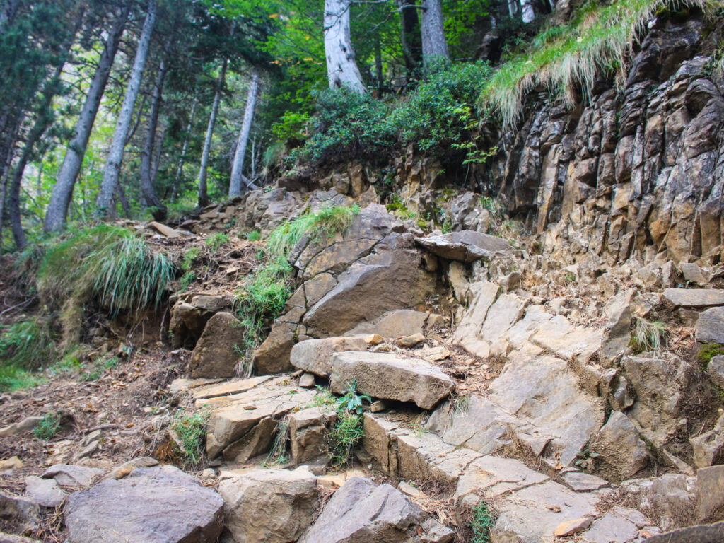 Senda de los cazadores ordesa park