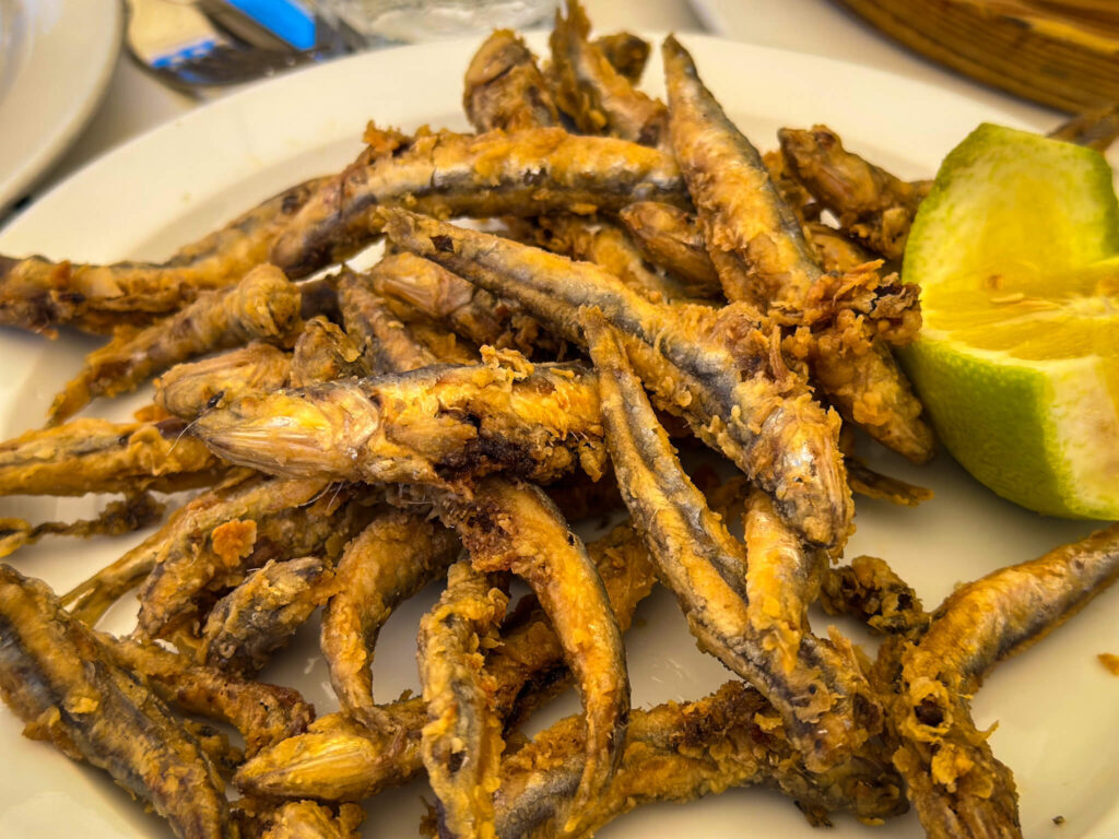 Boquerones fritos Gran Canria