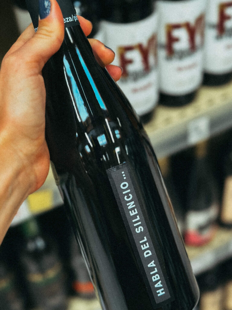 Habla del Silencio red wine from Extremadura