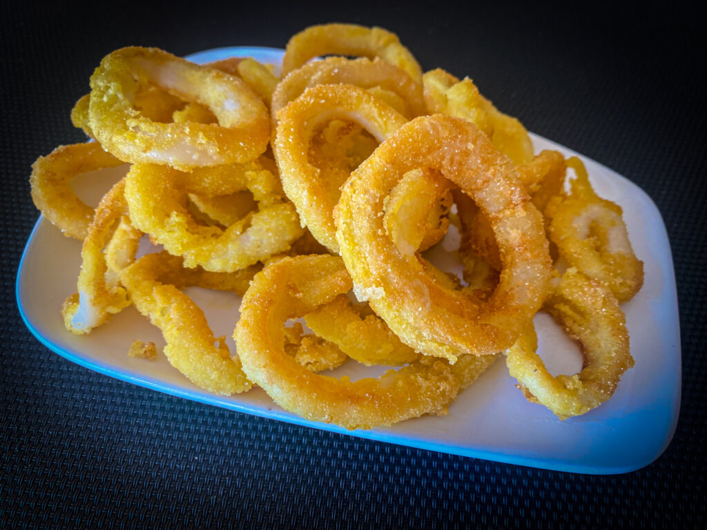Spanish calamari tapa