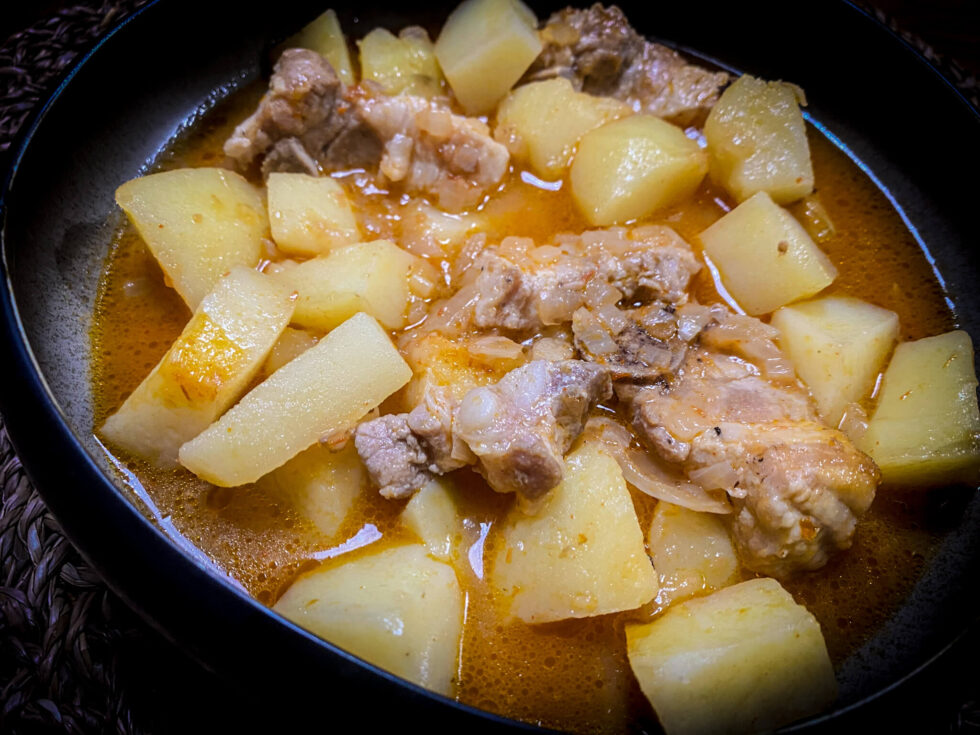 Comfort in a Bowl Spanish Pork Rib Stew with Potatoes