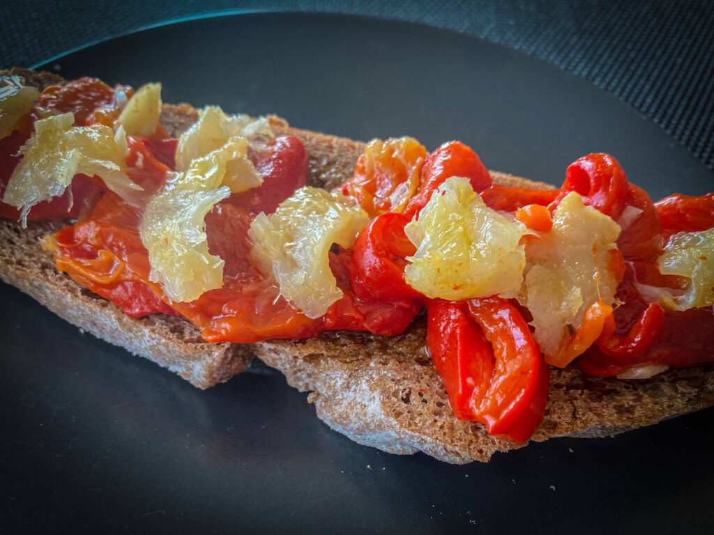 Esgarraet also makes a delicious Spanish-style toast topping