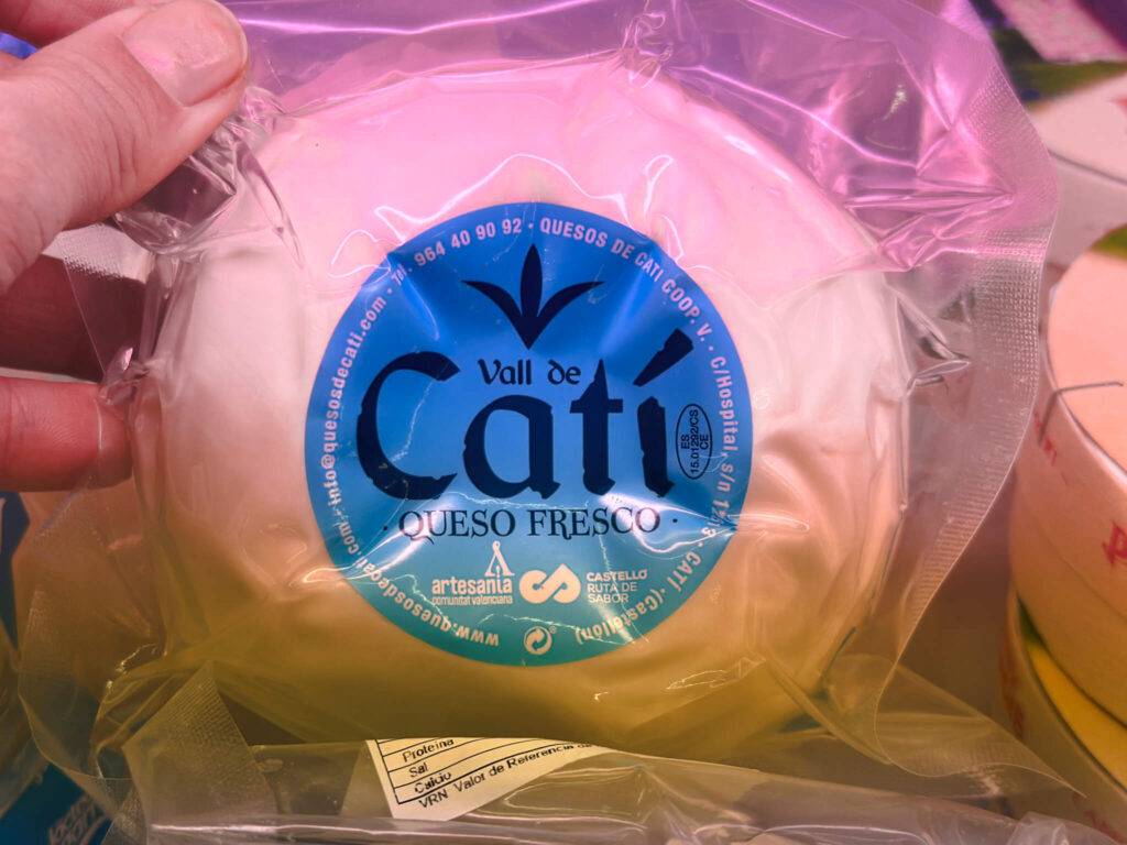 Cati queso castellon valencia