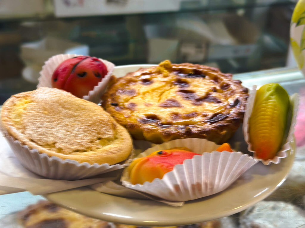 Traditional Portuguese pastries in Loulé