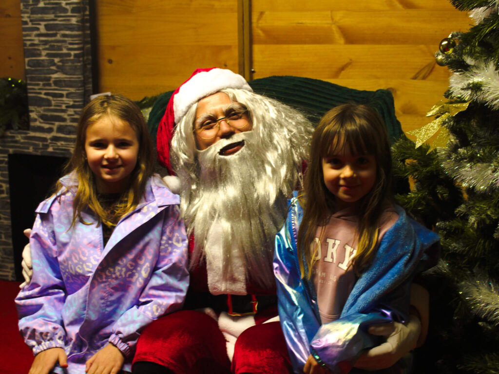 Meeting Portuguese Santa Claus in Portimão