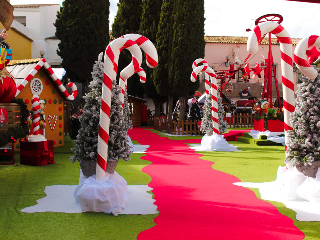 Christmas village Algarve Portugal Loule
