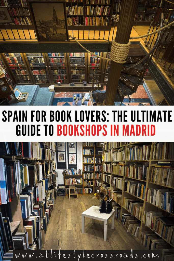 Best bookstores in Madrid Spain Guide