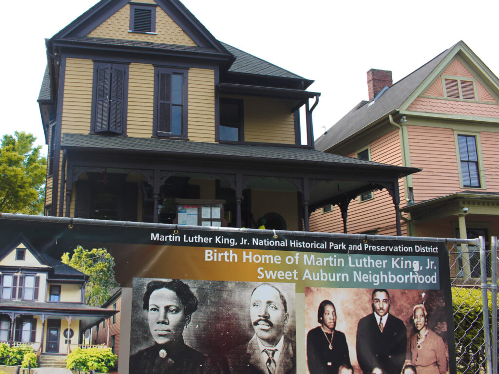 Martin luther king tour atlanta