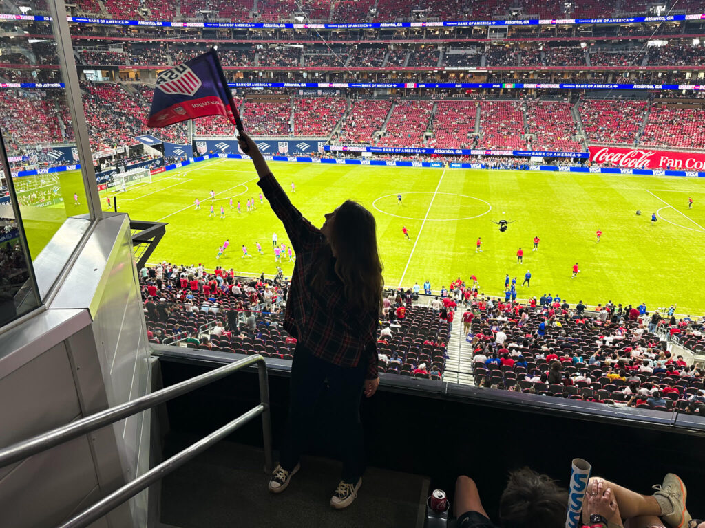 Mercedes benz soccer match atlanta