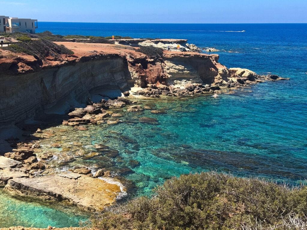 White Rocks near the village of Peyia Paphos cyprus