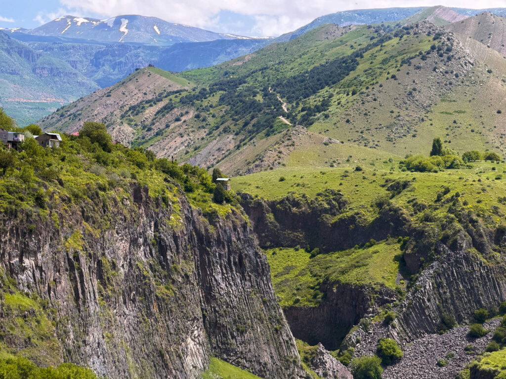 Beautiful nature and mountains in Armenia