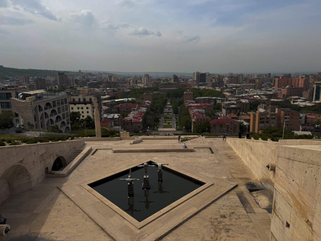 Cascade monument yerevan armenia