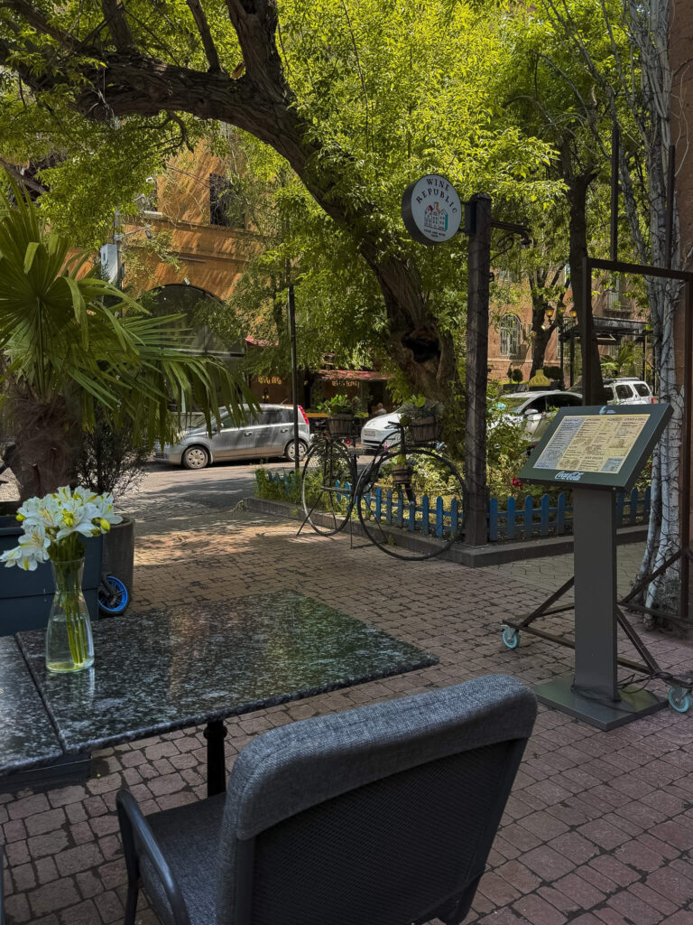 Beautiful cafes in Yerevan