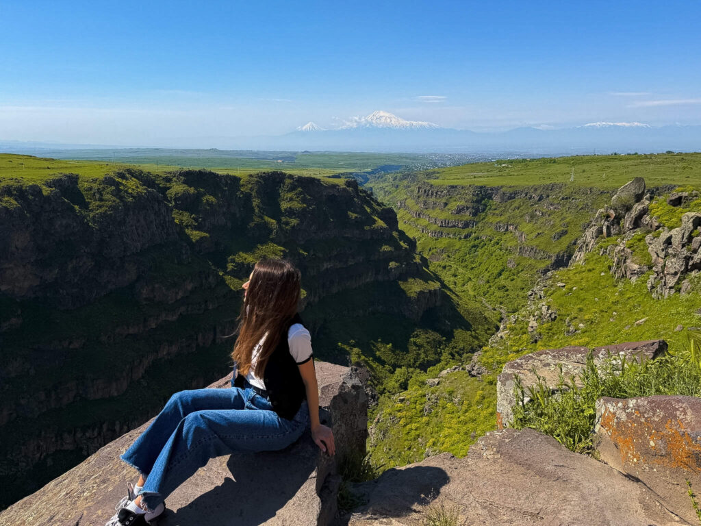 Kasagh Gorge In Armenia