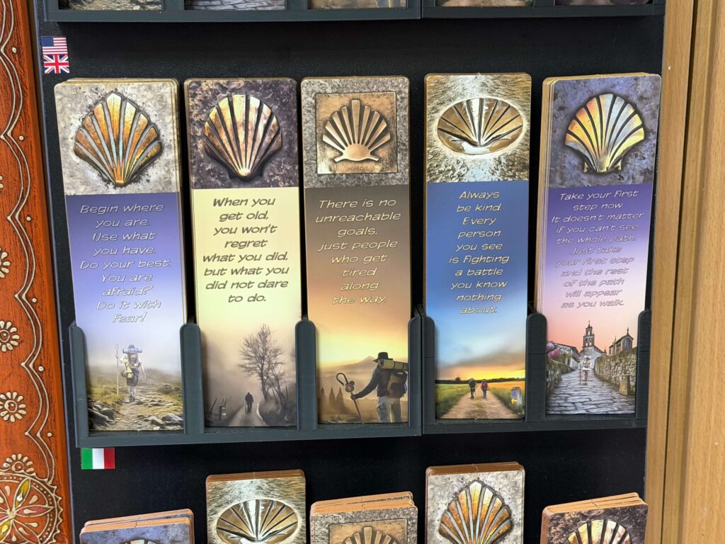 Camino bookmarks souvenir