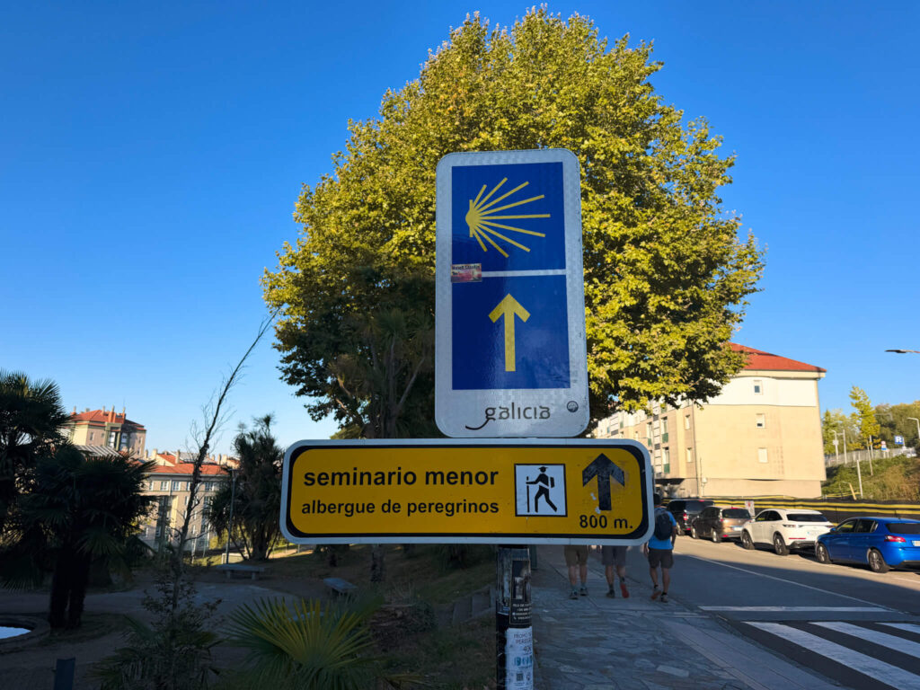 Camino sarria to santiago route